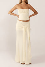Jude Amara Luxe Bandeau & Maxi Skirt Set