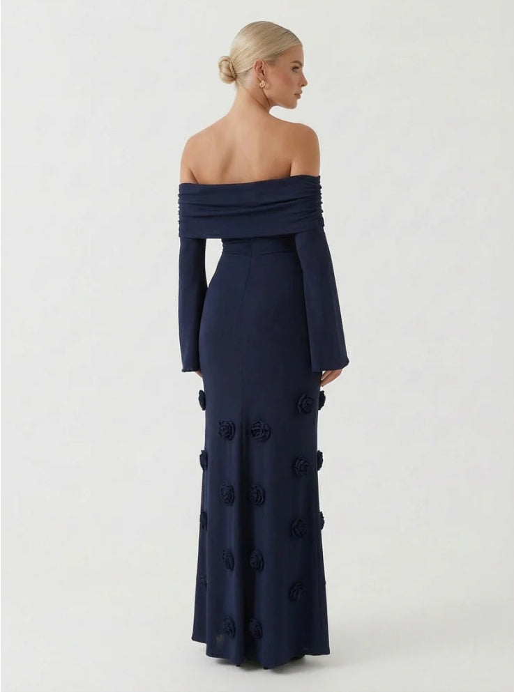 Alessia Off-Shoulder Maxi Dress