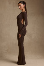 Valora Open Back Sculpt Maxi Dress