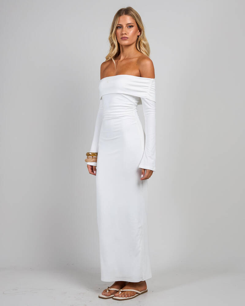 Mira Off-Shoulder Maxi Dress