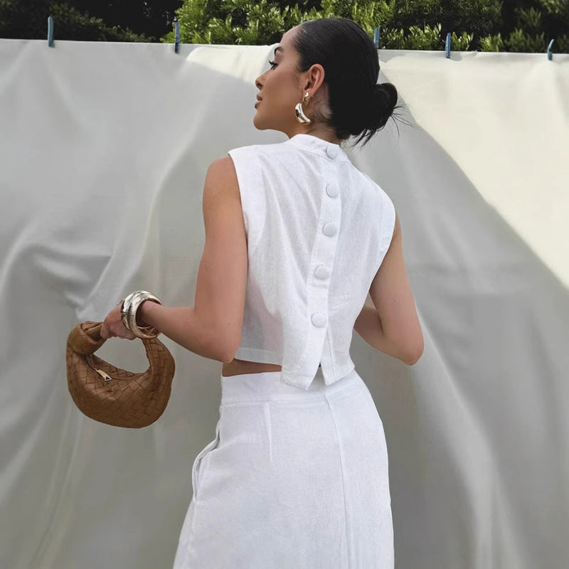 Elara Isla Linen Set