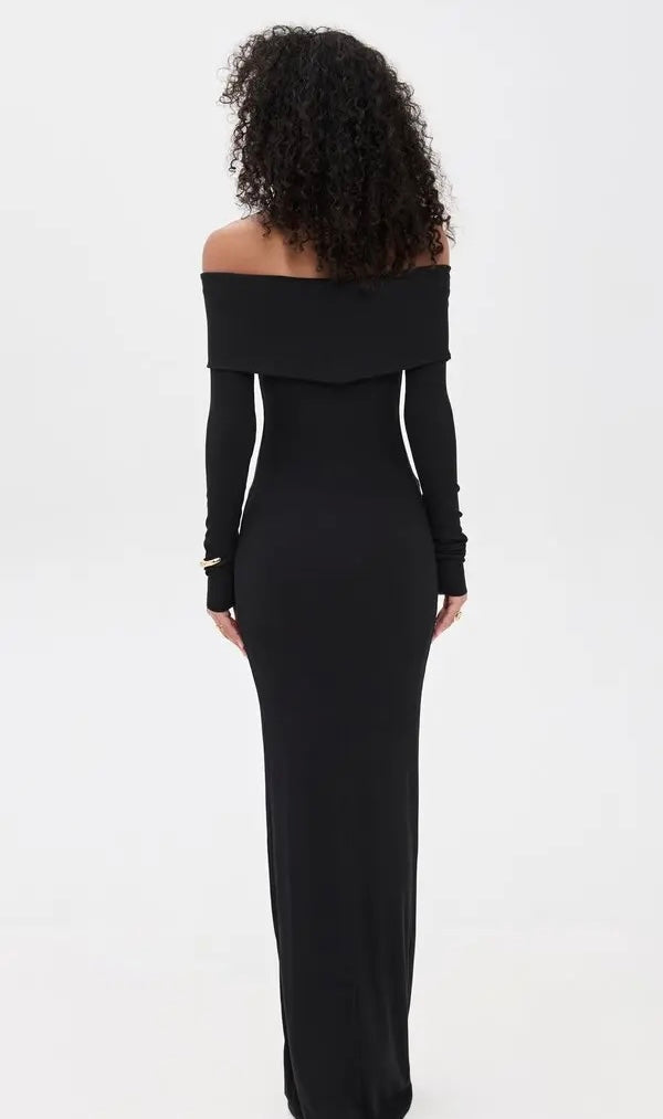 Mira Off-Shoulder Maxi Dress