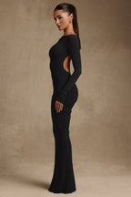 Valora Open Back Sculpt Maxi Dress