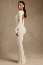 Valora Open Back Sculpt Maxi Dress
